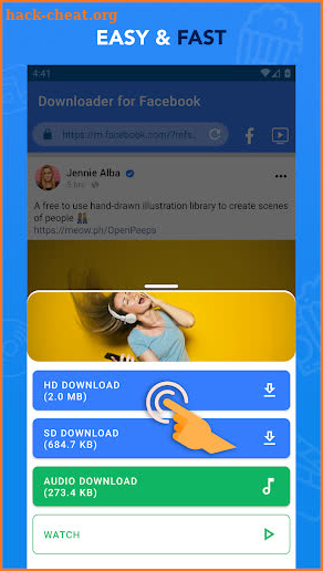 HD Video Downloader for Facebook Video Downloader screenshot