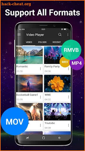 HD Video Player Pro - All Format for android screenshot