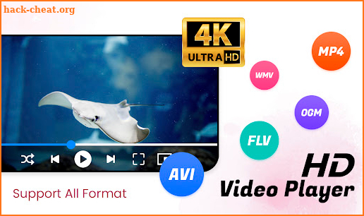 HD Video Player with music screenshot