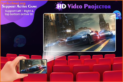 HD Video Projector Simulator screenshot