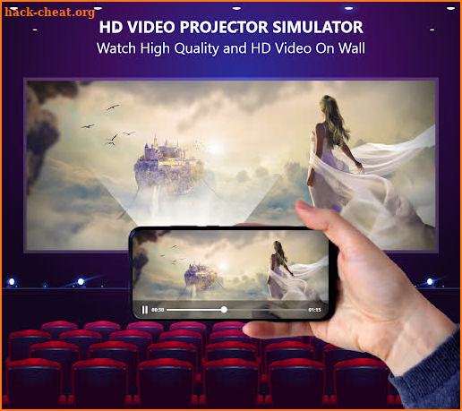 HD Video Projector Simulator screenshot