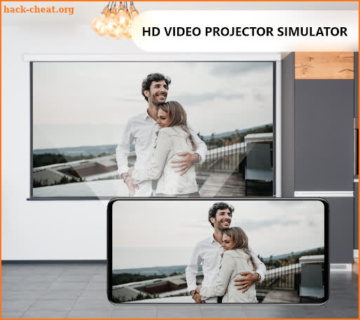 HD Video Projector Simulator screenshot