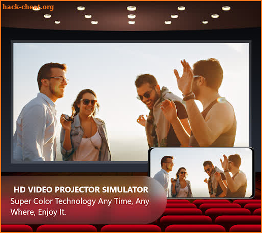 HD Video Projector Simulator screenshot