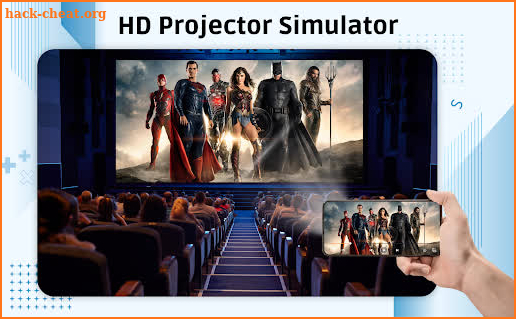 HD Video Projector Simulator screenshot