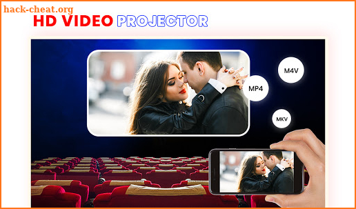 HD Video Projector Simulator - Mobile Projector screenshot