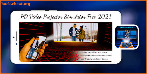 HD Video Projector Simulator - Video Projector HD screenshot