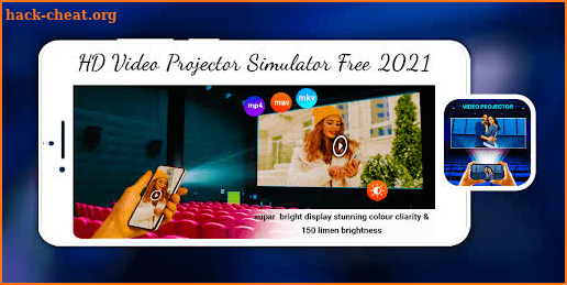 HD Video Projector Simulator - Video Projector HD screenshot