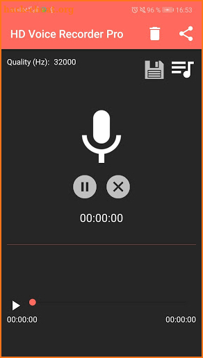 HD Voice Audio Recorder Pro screenshot