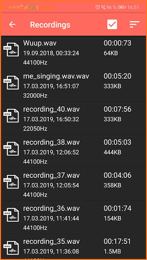 HD Voice Audio Recorder Pro screenshot