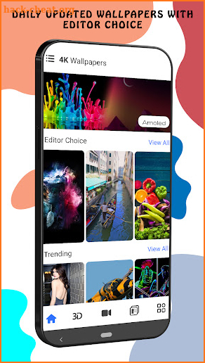 HD Wallpapers - 4K, 3D & Live Background screenshot