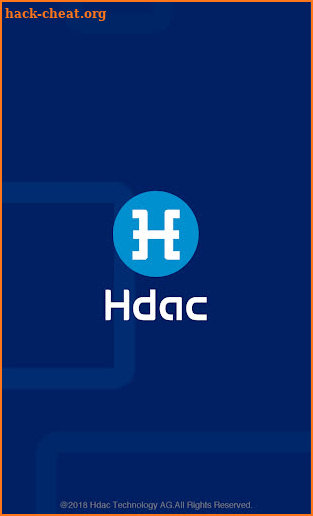 Hdac Wallet screenshot