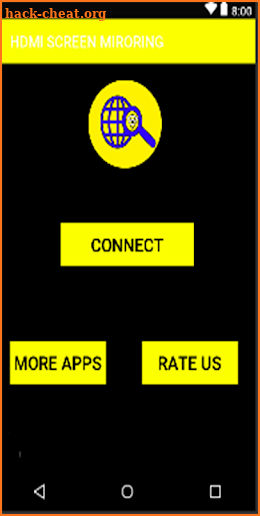 HDMI SCREEN for android  PHONE TO TV screenshot