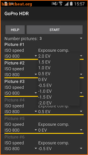 HDR for Hero Cameras screenshot