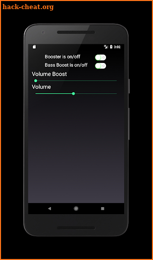 Headphones Volume Booster and Bass Booster screenshot