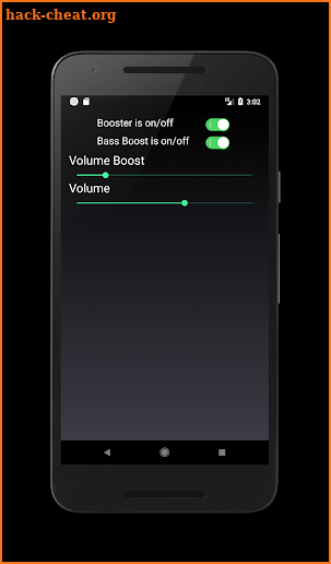 Headphones Volume Booster and Bass Booster screenshot