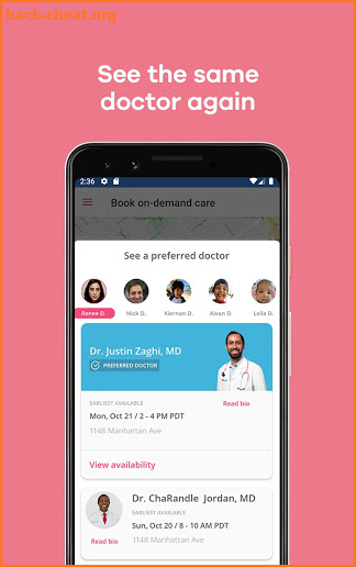 Heal: Telehealth & House Calls screenshot