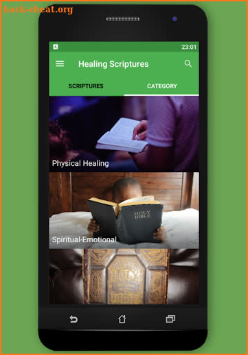 Healing Scriptures screenshot