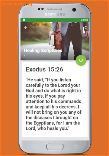 Healing Scriptures screenshot