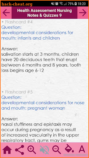 Health Assessment Nursing Exam Review Notes & Quiz screenshot