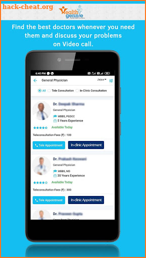 Health Gennie - Healthcare at Home screenshot