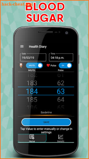 Health Monitor: Blood Pressure, Sugar, Temperature screenshot