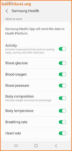 Health Platform screenshot