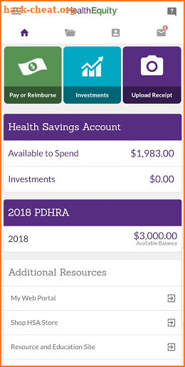 HealthEquity Mobile screenshot