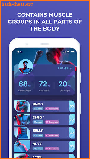 HealthierMe - For a better and healthier body screenshot