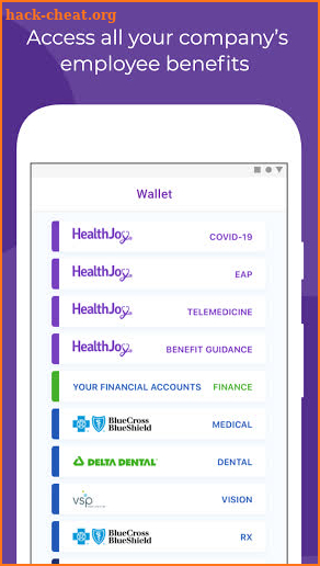 HealthJoy screenshot