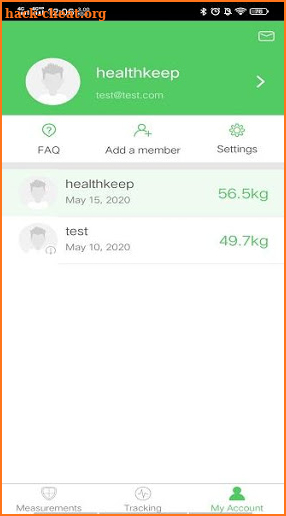 HealthKeep screenshot