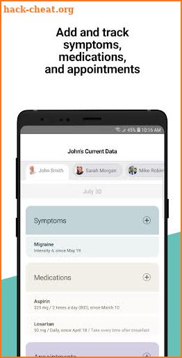 HealthSync screenshot