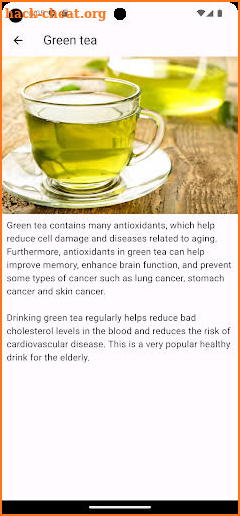 Healthy Drink Food screenshot