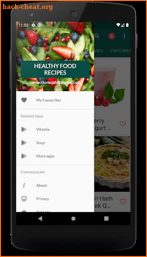 Healthy Food Recipes Free screenshot