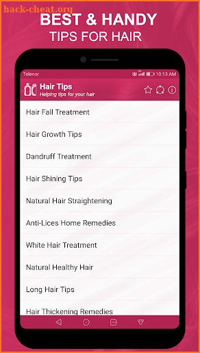 Healthy Hair screenshot