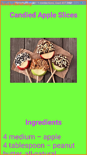 Healthy Kids Recipes screenshot