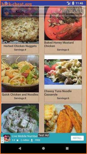 Healthy Kids Recipes ~ Snacks, Breakfast Recipes screenshot