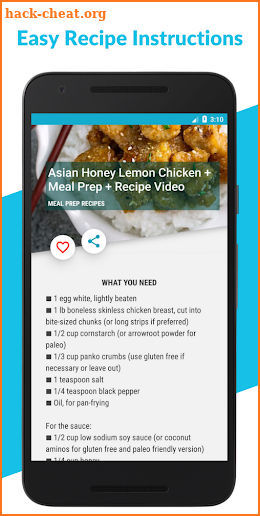 Healthy Meal Prep : Easy Meal Prep Recipes screenshot