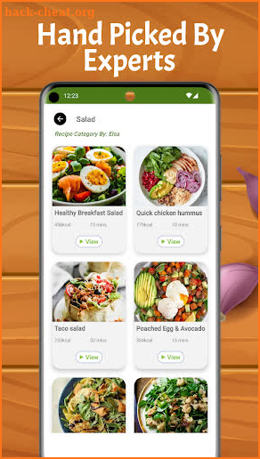 Healthy Recipes Offline screenshot