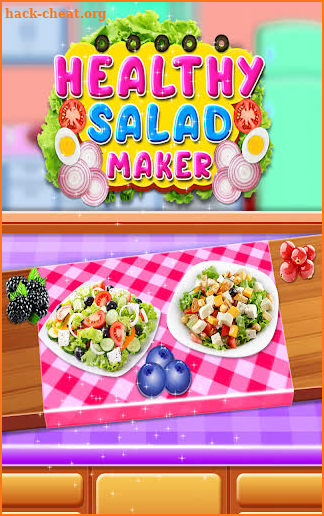 Healthy Salad Maker - Kitchen Food Cooking Game screenshot