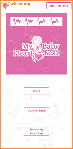 Hear My Baby Heartbeat Monitor screenshot