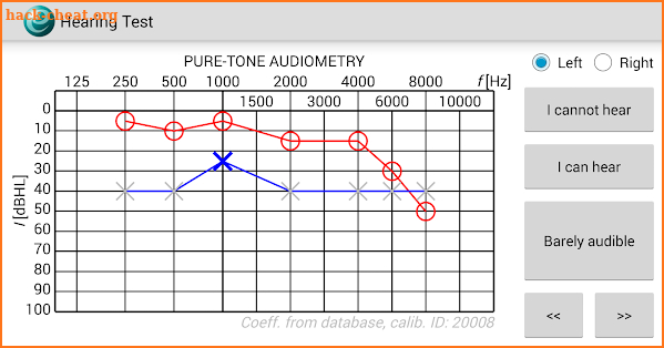 Hearing Test screenshot