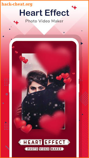 Heart Effect Photo Video Maker - Photo Animation screenshot