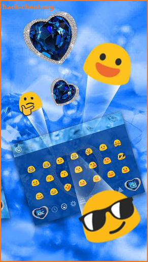 Heart of the Blue Ocean Diamond Keyboard screenshot