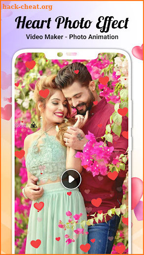 Heart Photo Effect Video Maker screenshot