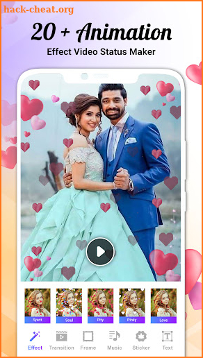 Heart Photo Effect Video Maker screenshot