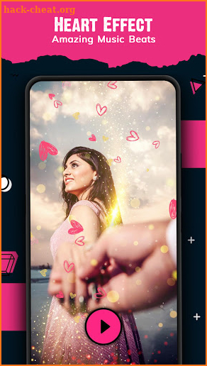 Heart Photo Effect Video Maker with Music screenshot