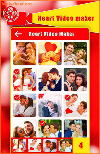 Heart Photo Video Maker - Heart Effect Editor screenshot