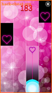 Heart Piano Tiles screenshot