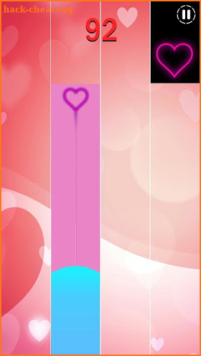 Heart Piano tiless 2019 screenshot