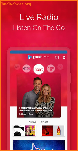 Heart Radio App screenshot